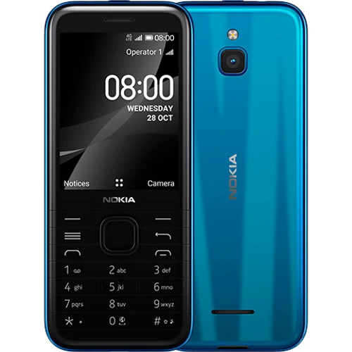 Мобільний телефон Nokia 8000 DS 4G Blue (UA UCRF)