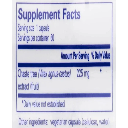 Pure Encapsulations Chaste Tree Vitex Вітекс 60 капсул