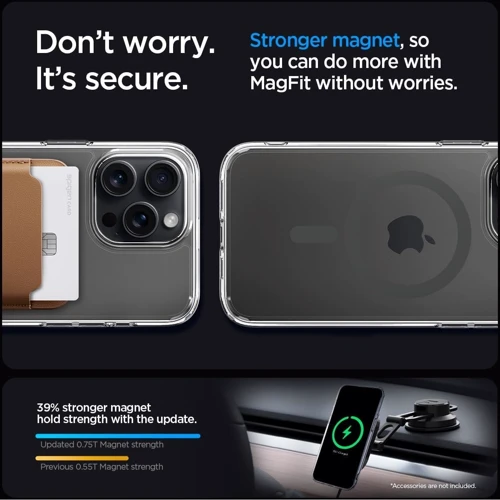 Чехол для iPhone Spigen Ultra Hybrid MagFit Graphite (ACS06577) for iPhone 15 Pro Max: Тип аксессуара чехол