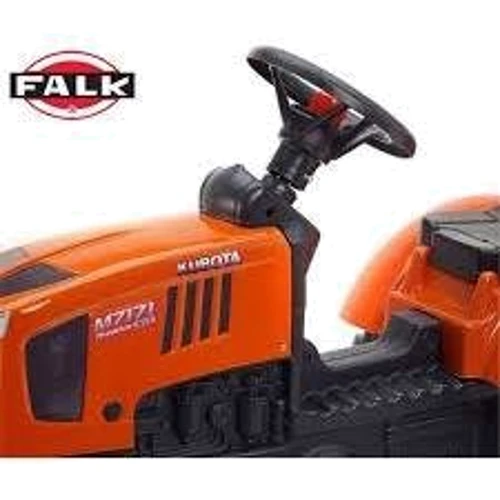 Детский трактор Falk Kubota на педалях Оранжевый (2065AB): Вид трактор