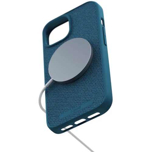 Чехол для iPhone Njord Fabric MagSafe Case Deep Sea (NA52FA01) for iPhone 15 Plus: Тип чехла накладка на заднюю часть