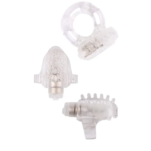 Набор эрекционных колец Chisa GK Power Teasers Ring Kit Clear: Производитель CHISA