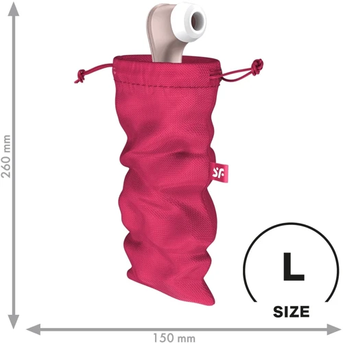 Мешочек для хранения игрушек Satisfyer Treasure Bag L Pink