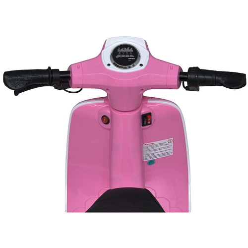 Детский электромотоцикл Bambi розовый (M 6017AL-8)