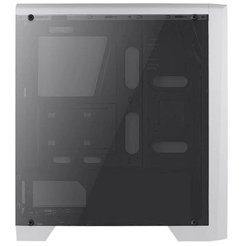 Корпус AeroCool Cylon WG Tempered Glass (ACCM-PV10013.21): Матеріал передній панелі сталь