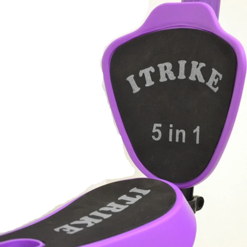 Детский самокат 5в1 iTrike MAXI (JR 3-026-C-V): Количество колес 3