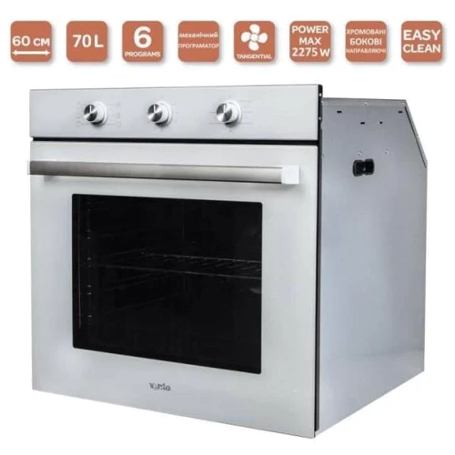 Духова шафа електрична Ventolux BRISTOL 6 MT (WH): Потужність підключення, Вт 2275