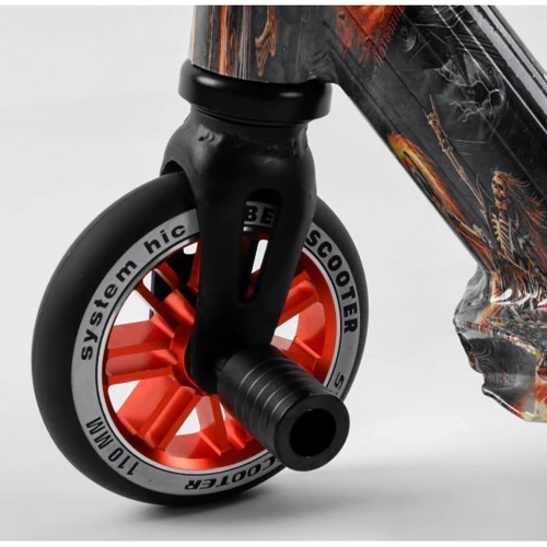 Самокат трюковий Best Scooter чорно-червоний (48009): Тип гальма ножной