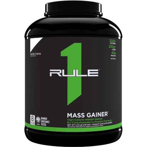 

Rule 1 Mass 2560 g / 8 servings / Vanilla