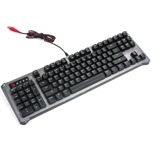Клавиатура A4Tech Bloody B845R Gun Black: Тип клавиш механический