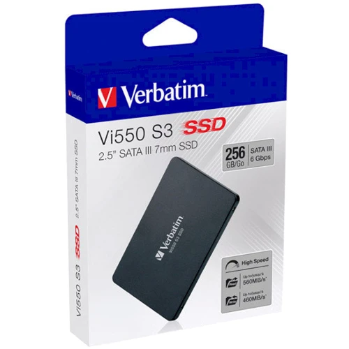 Verbatim Vi550 256 GB (49351): Обсяг 256 ГБ