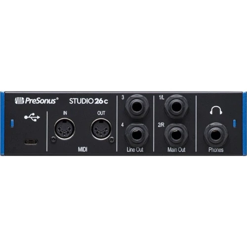 Аудиоинтерфейс Presonus Studio 26c: Интерфейсы USB