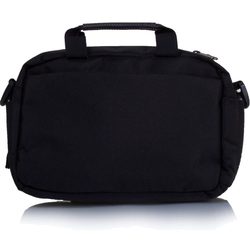 Мужская сумка через плечо Onepolar черная (W5078-black): Застежка Молния