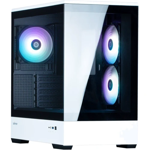 Корпус Zalman P30 Black/White (P30BW): Форм-фактор материнської плати MicroATX/Mini-ITX