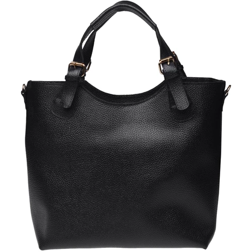 Жіноча сумка шоппер Ricco Grande чорна (1L848-black): Стать жіночий