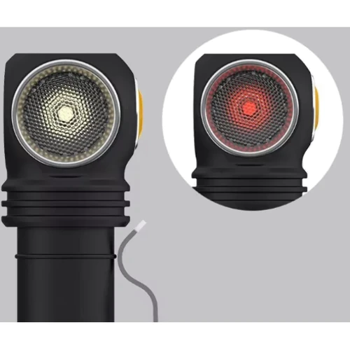 Ліхтар туристичний Armytek Wizard C2 WR Marnet USB RED&White (F06901C): Світлодіоди 2хXD16 белого света + 2хXQE красного света
