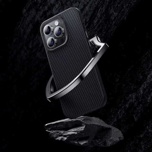 Чехол для iPhone Benks MagClap ArmorPro Case Black for iPhone 14 Pro Max: Материалы Кевлар