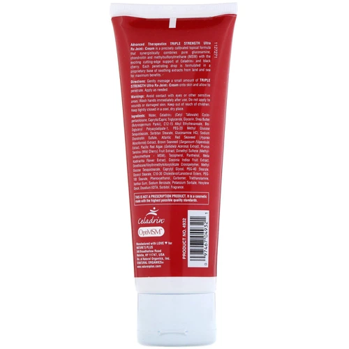 Nature's Plus, Advanced Therapeutics, Glucosamine Chondroitin MSM Ultra Rx-Joint Cream, 4 fl oz (118 ml) (NAP-04932): Тип Глюкозамин