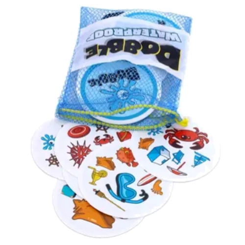 Настольная игра Dobble Waterproof UA (Доббл Водонепроницаемый, Укр): Тип Детские