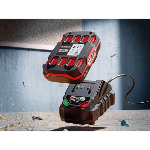 Акумуляторна батарея Parkside 20v, 2 Ah PAP 20 B1 + зарядний пристрій 65W PLG 20 C1 (PAP 20 B1 +PLG 20 C1 damaged box) фото 7