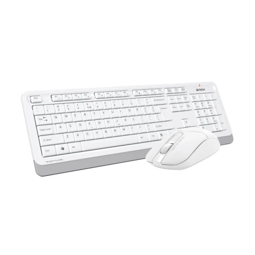 Комплект бездротовий A4Tech Fstyler FG1012 Wireless White: інтерфейс підключення Wireless (радио интерфейс)