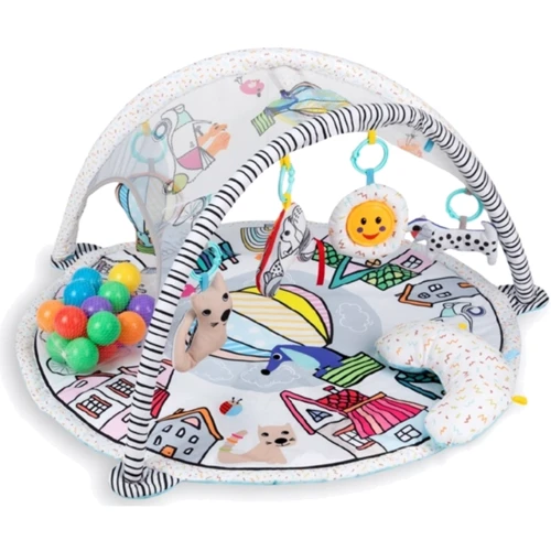 

Детский развивающий коврик Qkids City (MAED000040)