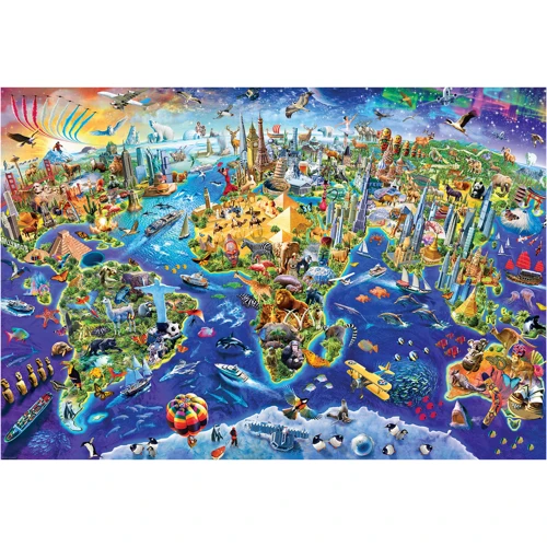 Пазл Eurographics Безумный мир 2000 элементов (8220-5343)