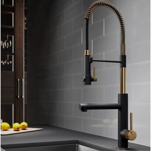 Змішувач для кухонного миття Kraus Artec Pro KPF-1603BGMB