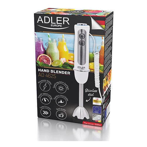 Блендер Adler AD 4625w: Конструкция ручной