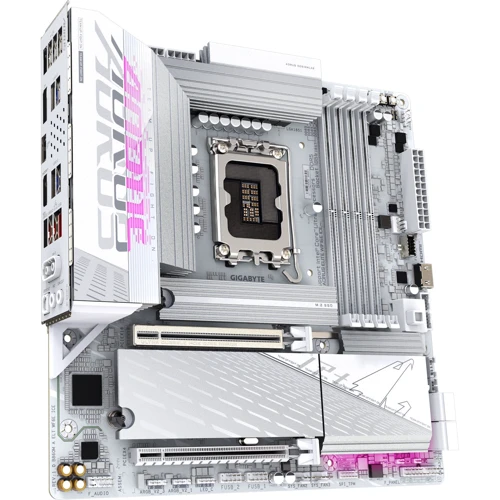 GIGABYTE B860M AORUS ELITE WIFI6E ICE: Дополнительно Адаптер Wi-Fi, Поддержка UEFI, Радиатор на VRM, Поддержка RAID