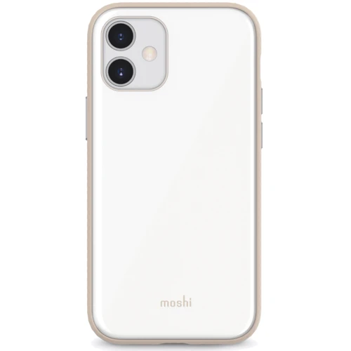 Чехол для iPhone Moshi iGlaze Slim Hardshell Case Pearl White (99MO113106) for iPhone 12 mini