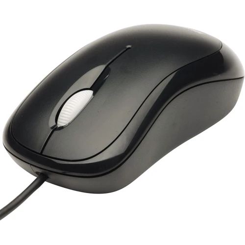Мишка Microsoft Basic Optical USB Black Business (4YH-00007): Ергономіка для правої і лівої руки