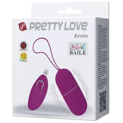 Виброяйцо Pretty Love ARVIN с дистанционным управлением, BI-014374W