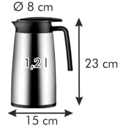 Термос Tescoma Constant 1.2 л нержавіюча сталь: Обсяг, л 1.2