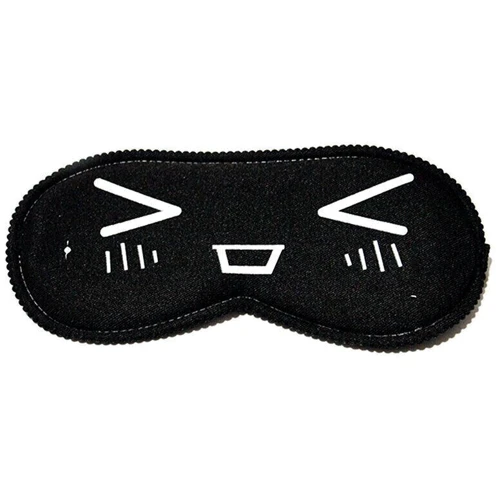 Закрытая маска на глаза Smile BLACK, SKN-C073