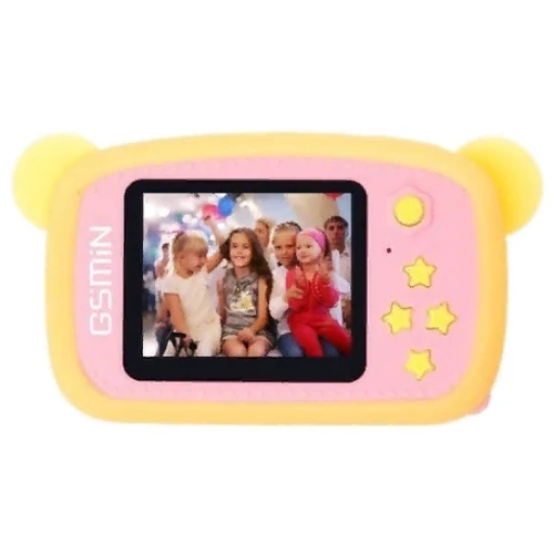 Цифровий дитячий фотоапарат Baby Photo Camera Bear orange