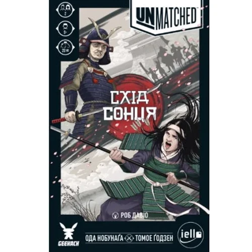 Настільна гра Geekach Games Unmatched: Схід сонця (Sun's Origin) (GKCH199so)