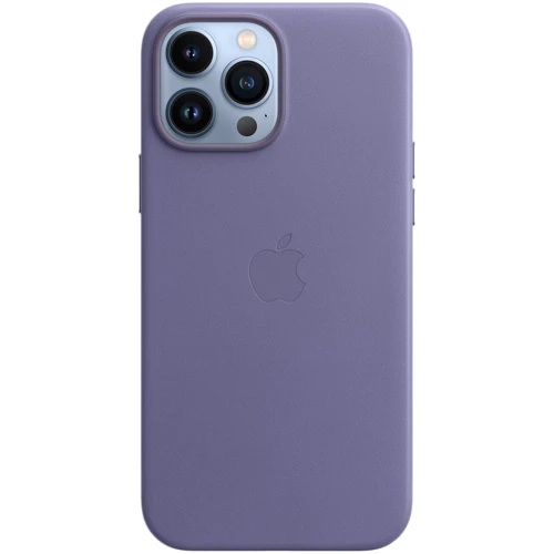 Чохол для iPhone Apple for iPhone 13 Pro Max Leather Case with MagSafe Wisteria (MM1P3) : Тип чохла накладка на задню частину