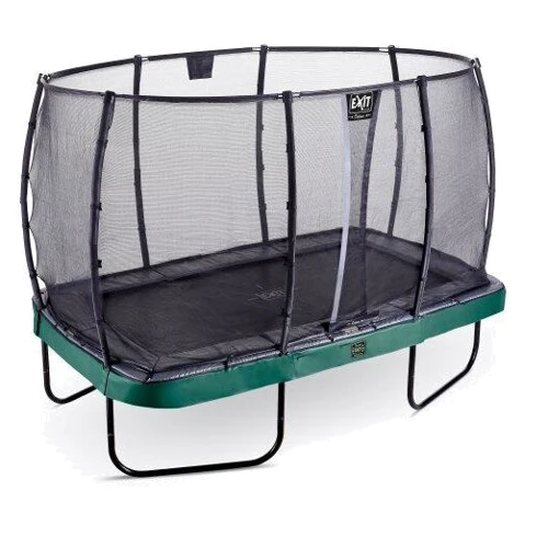Батут EXIT Elegant Premium прямоугольный 214х366 cm green
