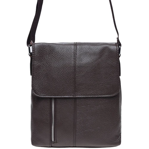 Мужская сумка планшет Borsa Leather коричневая (K15103-brown): Пол Мужской