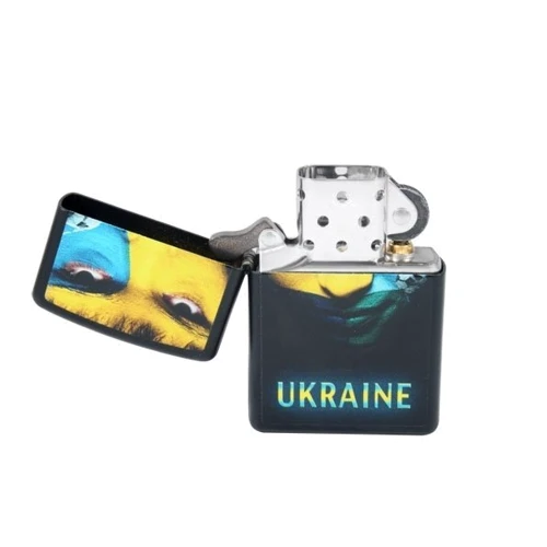Зажигалка Zippo UKRAINE SOCCER FACE (218US) фото 5