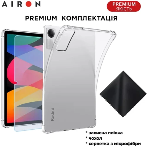 Аксесуар для планшетних ПК AirOn Premium TPU Case Transparent для Xiaomi Redmi Pad SE фото 5