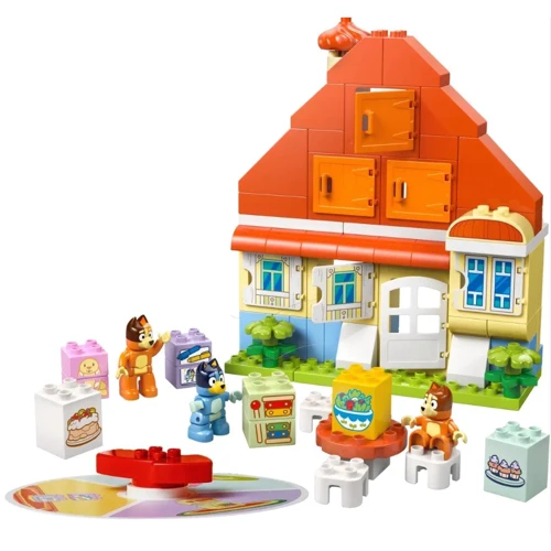Конструктор LEGO DUPLO Bluey Семейный дом Блуи с игрой на запоминание (10459)