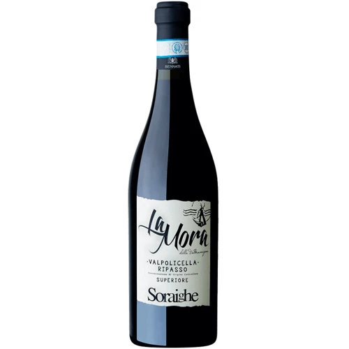 Вино SORAIGHE LA MORA VALPOLICELLA SUPERIORE RIPASSO DOC, червоне сухе, 0.75л 14.5% (STA8002167001175)