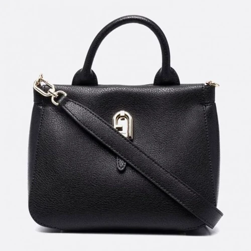 Женская сумка тоут Furla Palazzo Mini Tote черная (WB00314AX0732O6000)