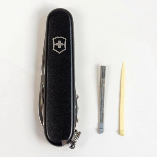 Мультитул Victorinox SPARTAN MAT чорний матовий лак (Vx13603.3_M0007p) фото 9