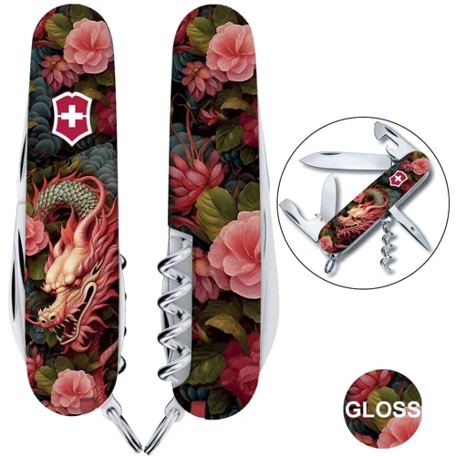 Мультитул Victorinox SPARTAN ZODIAC Китайский зеленый дракон 1.3603.Z3300p (Vx13603_Z3300p)