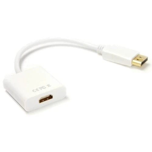 Кабель і перехідник PowerPlant DisplayPort - HDMI v1.4 0.15 м (KD00AS1277)