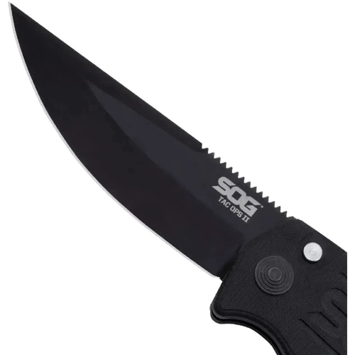 Нож SOG Tac Ops, Black Micarta ( SOG TO1011-BX): Длина клинка, см 8.9