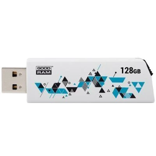 USB-флешка GOODRAM 128GB UCL2 USB 2.0 White (UCL2-1280W0R11): Объем памяти 128 GB